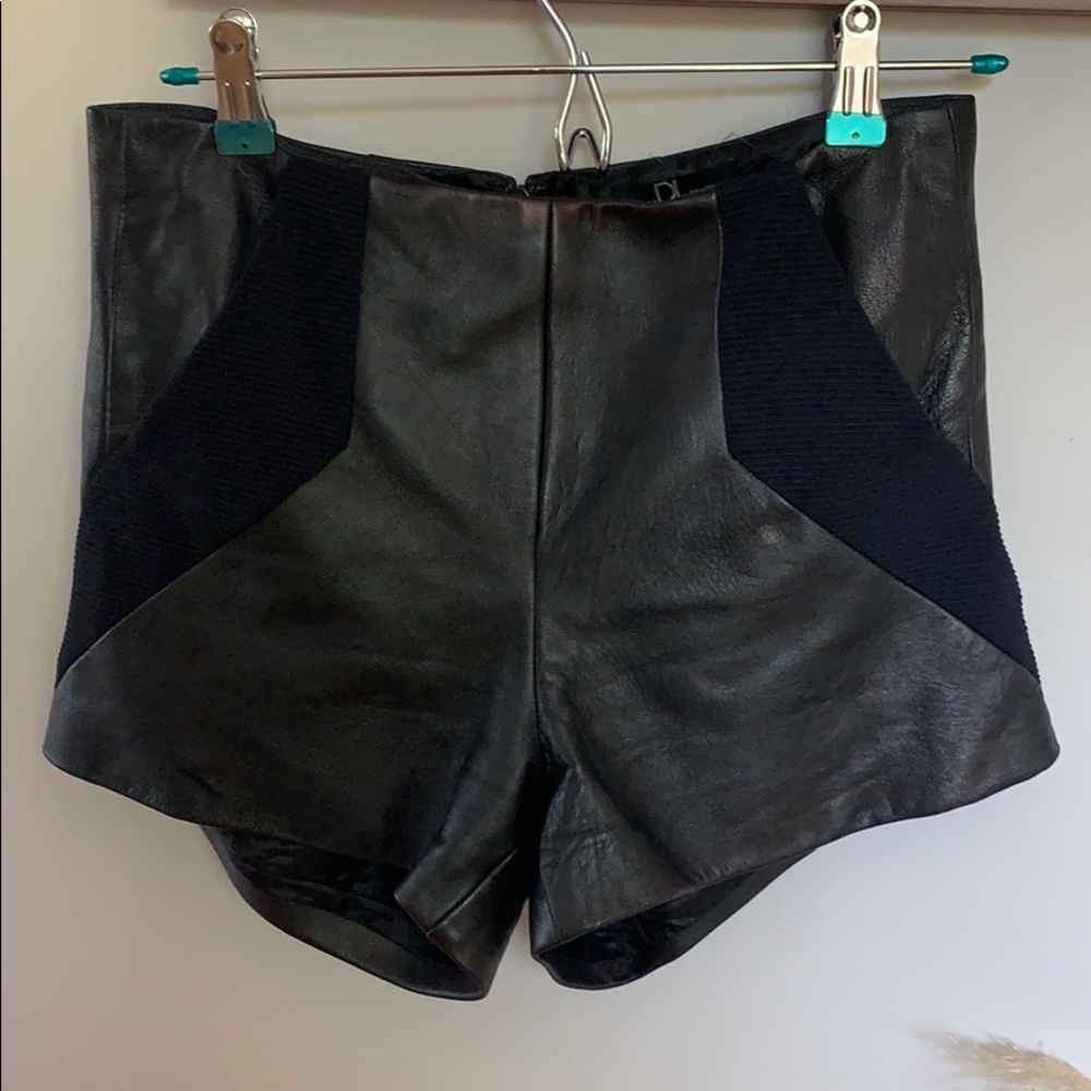 Leather Shorts
